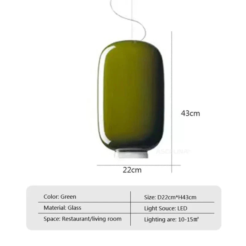 Lusterluminaire - glazen hanglampen