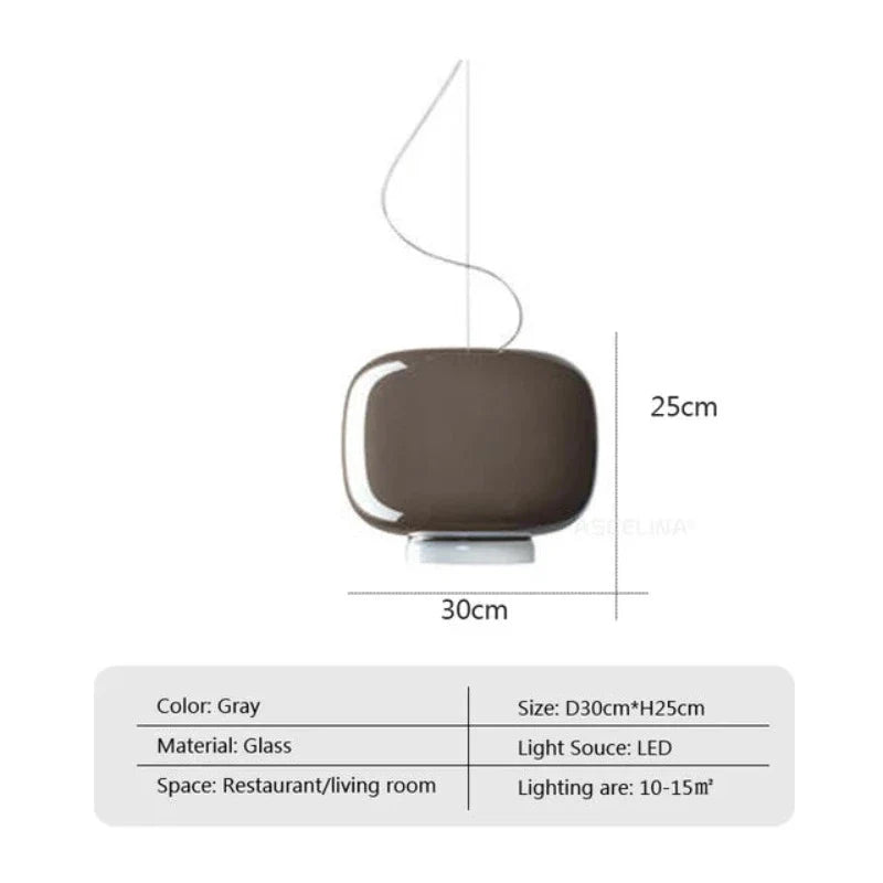 Lusterluminaire - glazen hanglampen
