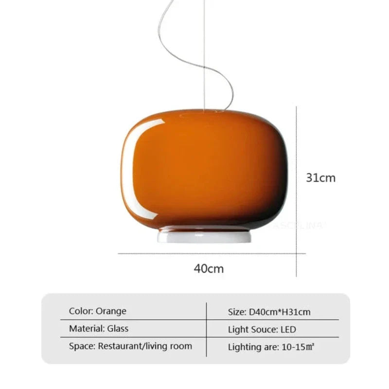 Lusterluminaire - glazen hanglampen