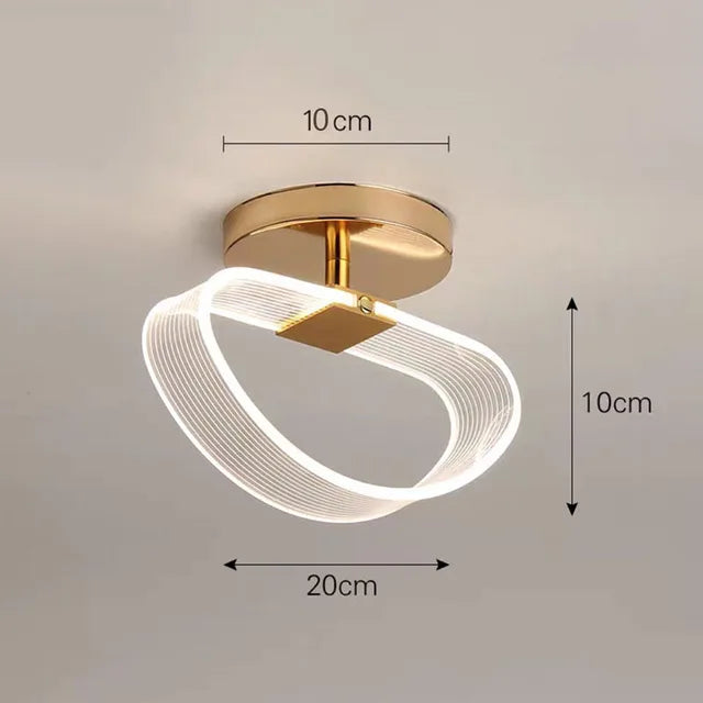 Luminouslux - moderne led plafondlamp creatieve nodic