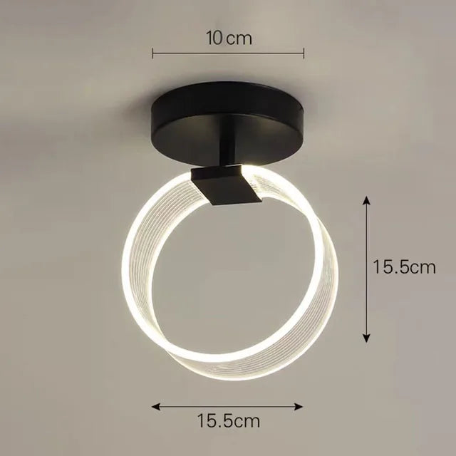 Luminouslux - moderne led plafondlamp creatieve nodic