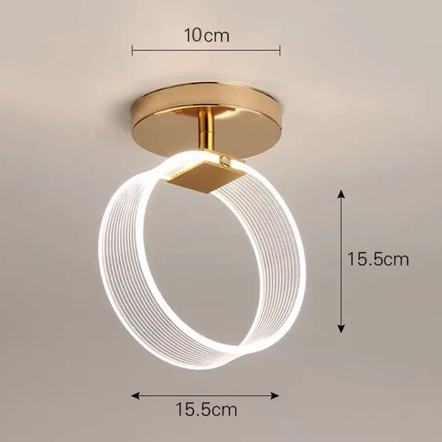 Luminouslux - moderne led plafondlamp creatieve nodic