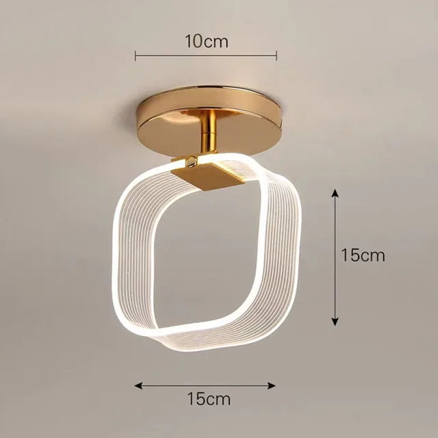 Luminouslux - moderne led plafondlamp creatieve nodic
