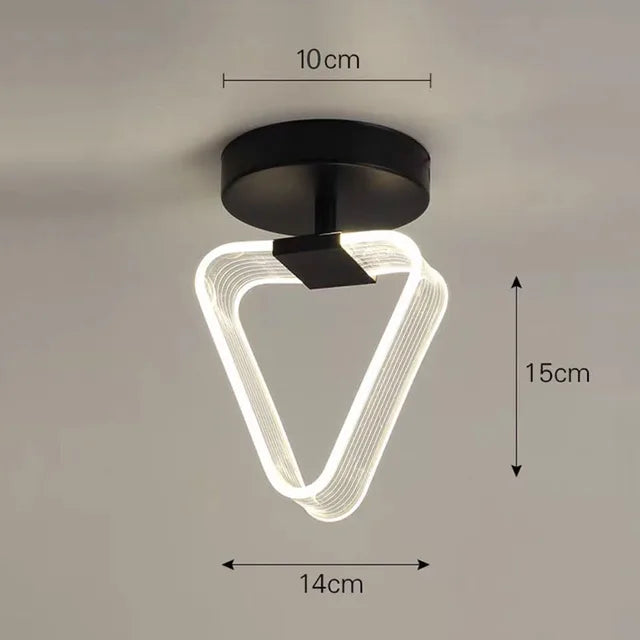 Luminouslux - moderne led plafondlamp creatieve nodic