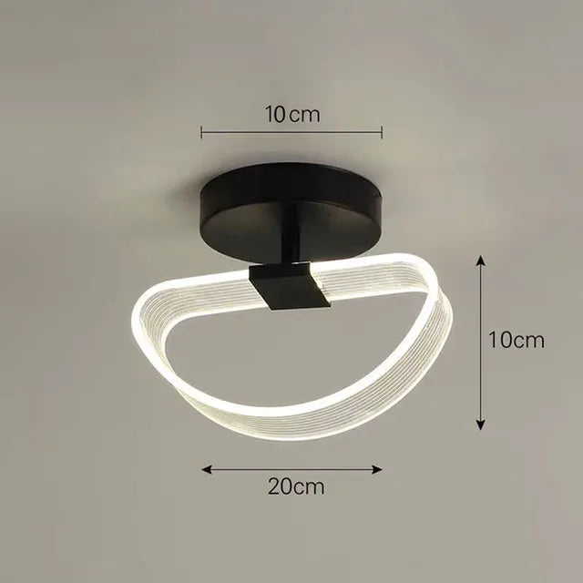 Luminouslux - moderne led plafondlamp creatieve nodic