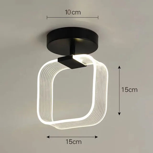 Luminouslux - moderne led plafondlamp creatieve nodic