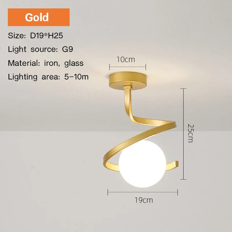 luxeglo - moderne plafondlamp