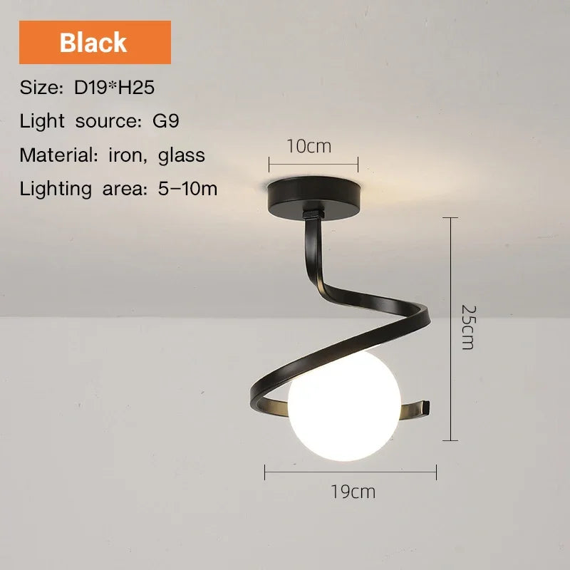 luxeglo - moderne plafondlamp