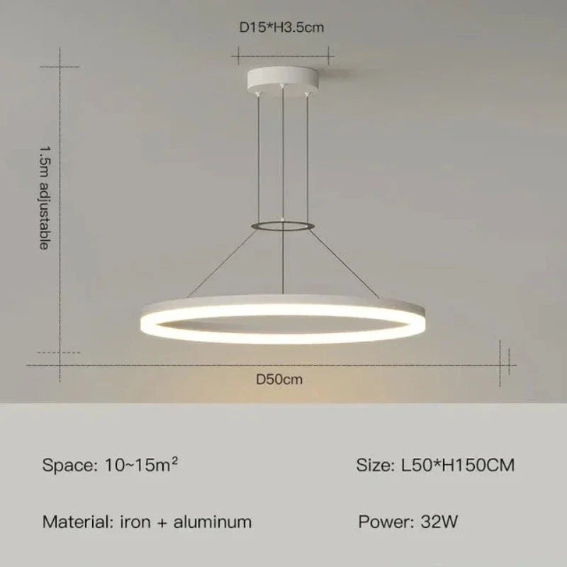 Chicradiance - slanke hanglamp