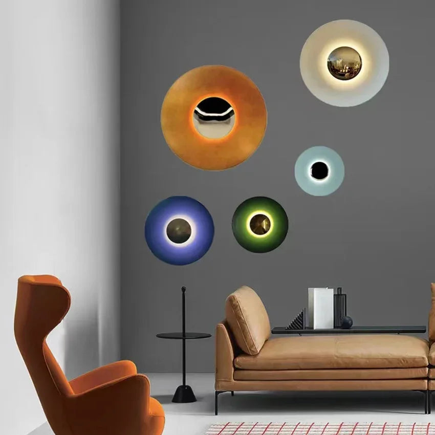 Colorburst - moderne ronde lamp