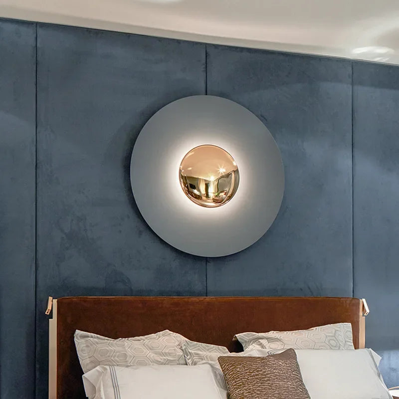 RoundShine - ronde wandlamp