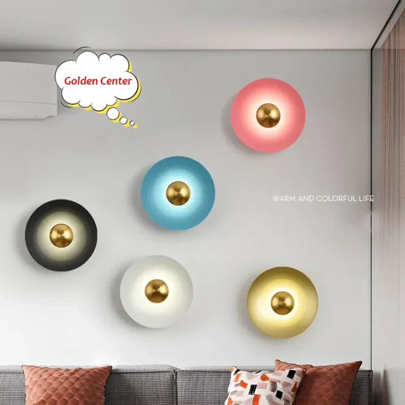 RoundShine - ronde wandlamp