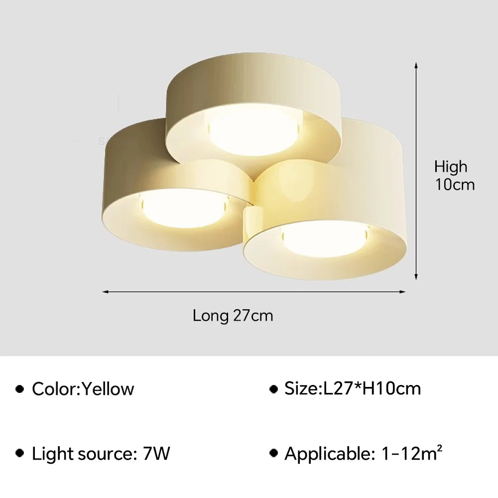 Retrogleam - stoffen wandlamp