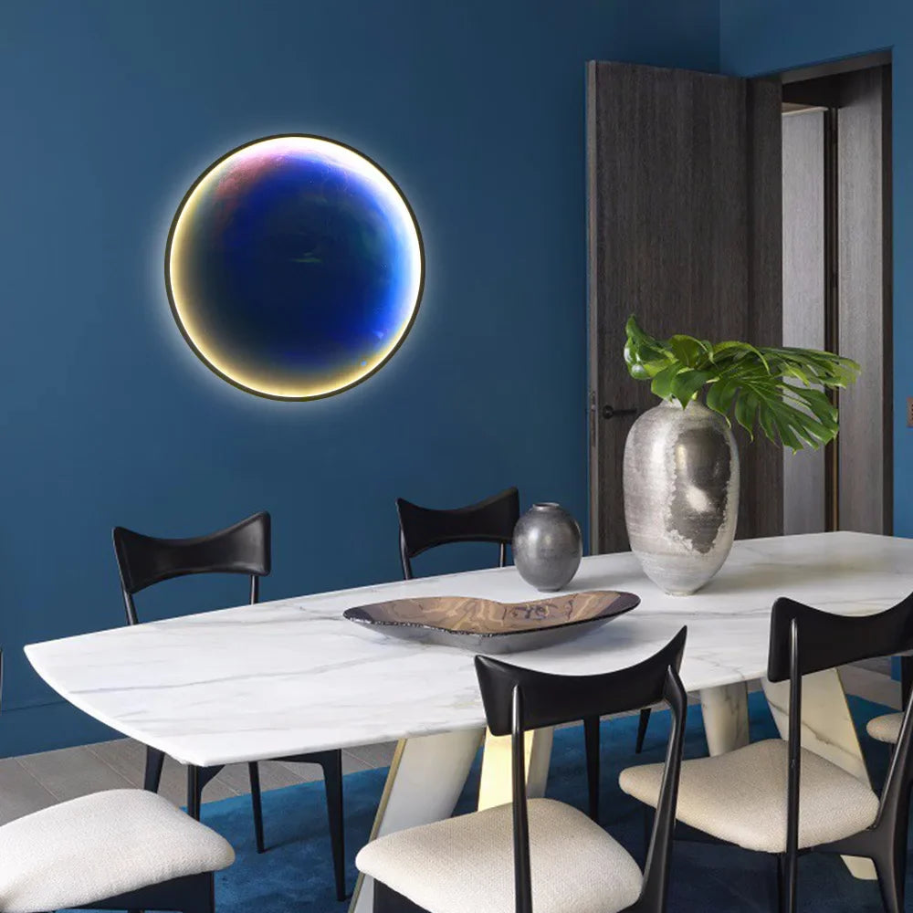 SereneShine - noordse maan wandlamp