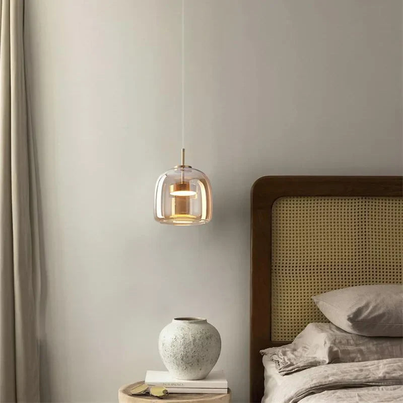Clearaura - minimalistische glazen lamp