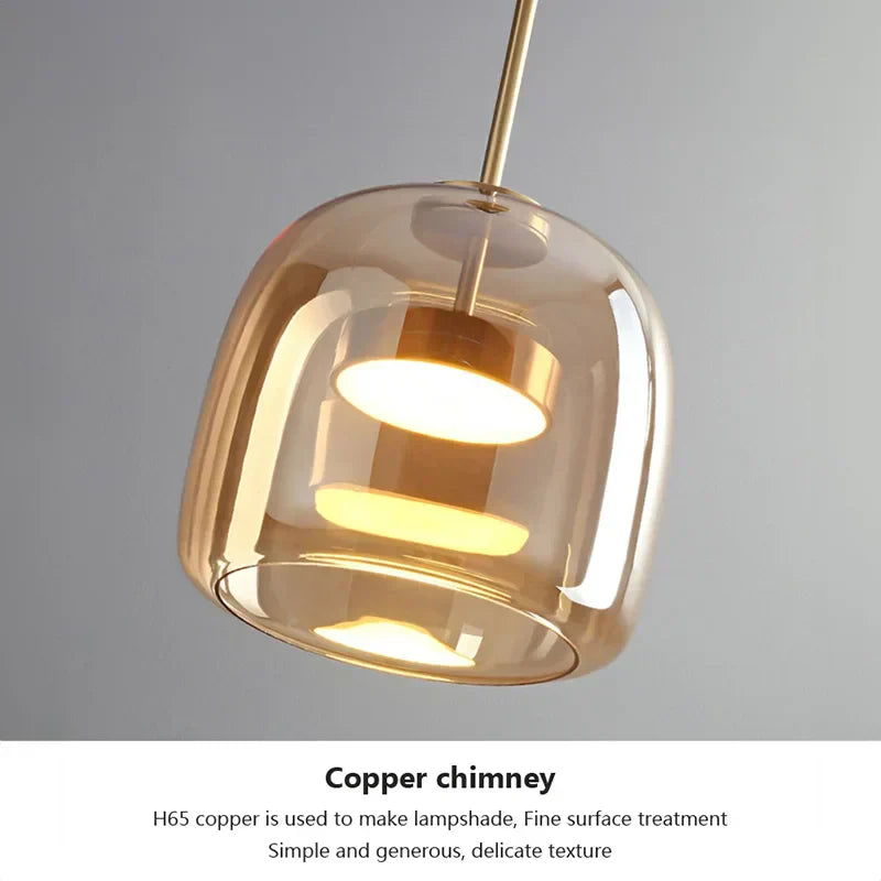 Clearaura - minimalistische glazen lamp