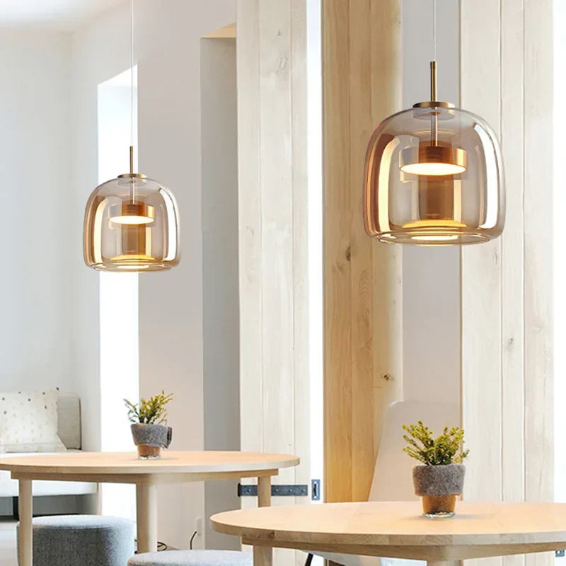 Clearaura - minimalistische glazen lamp