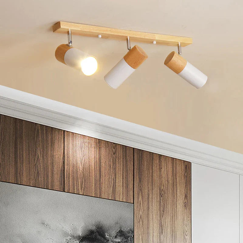 SkyWood - scandinavische houten plafondlamp