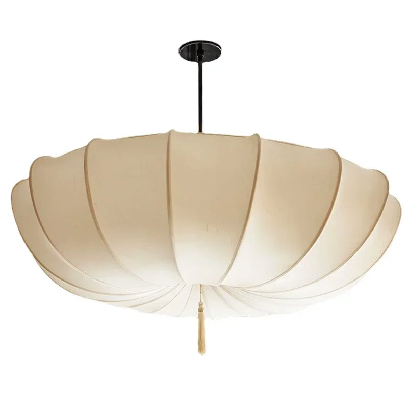 CrèmeLoom | elegantere stoffkronleuchter