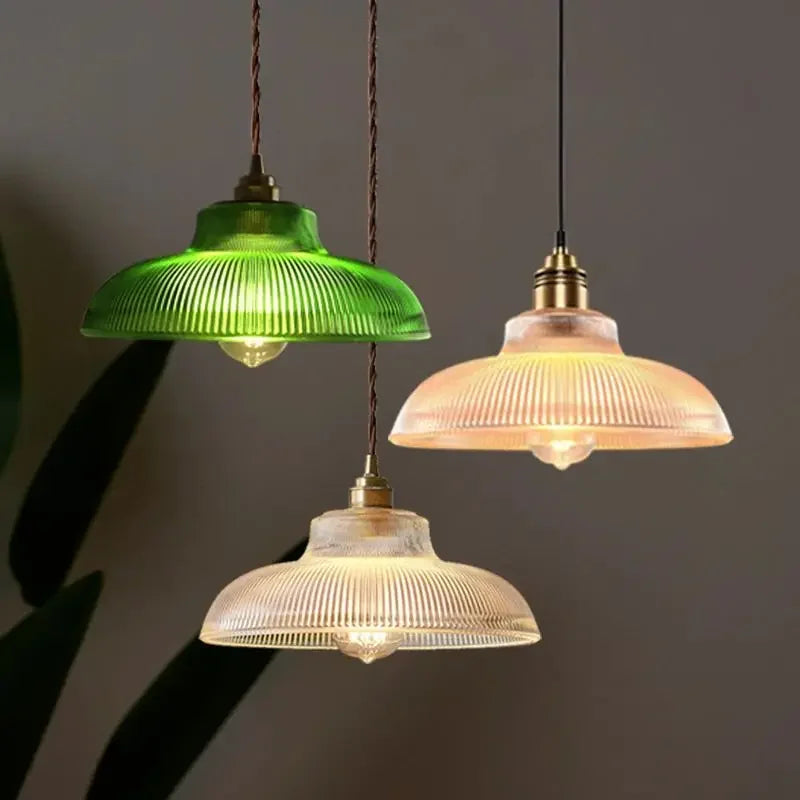 NostalgieGlow | retro glazen hanger voor tijdloze elegantie