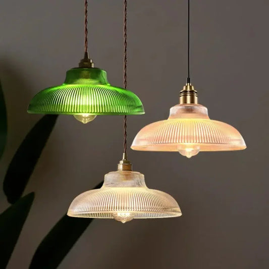 NostalgieGlow | retro glazen hanger voor tijdloze elegantie