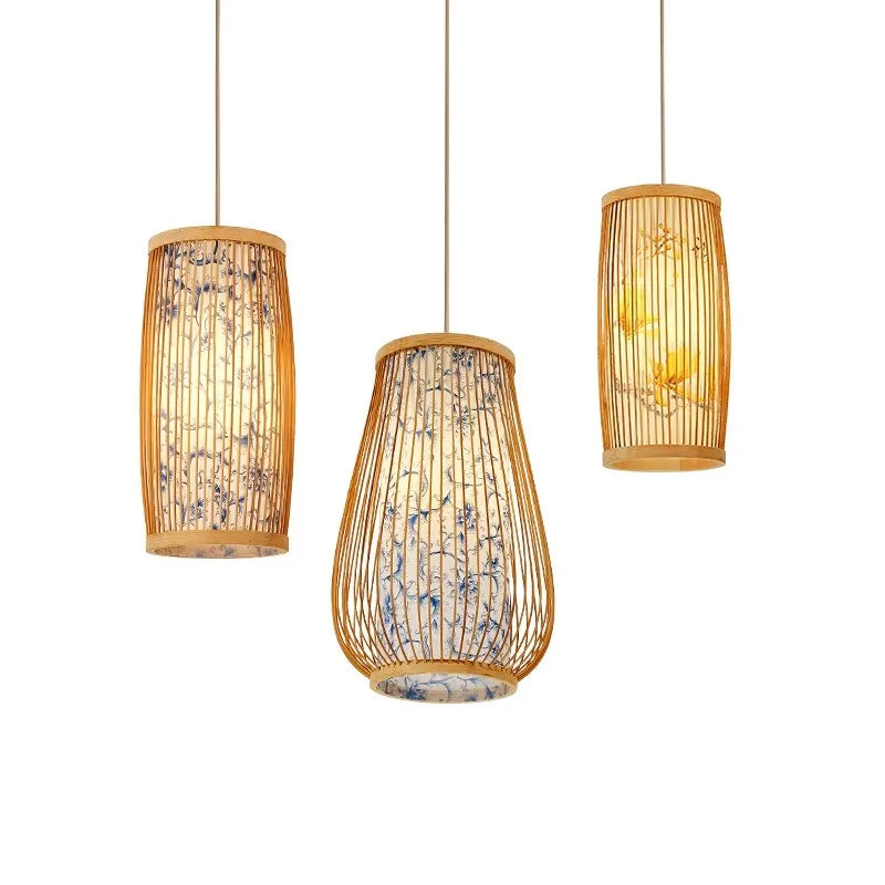 BambooHarmony | serene hanglamp voor theesalons