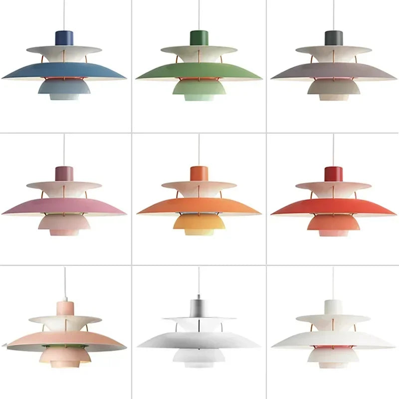 Danishglow | designer kroonluchter met lampenkap
