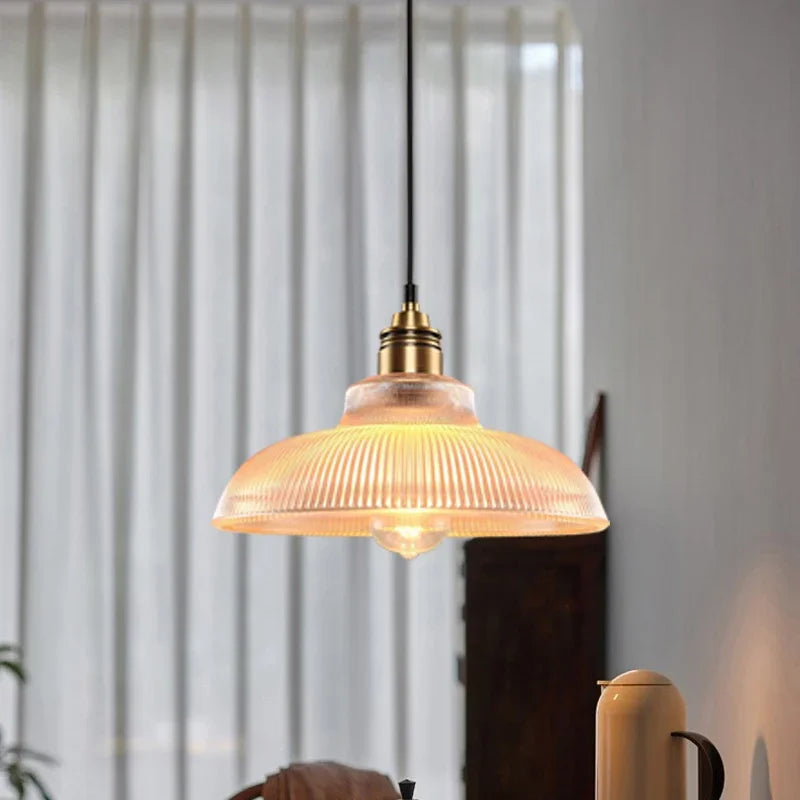 NostalgieGlow | retro glazen hanger voor tijdloze elegantie