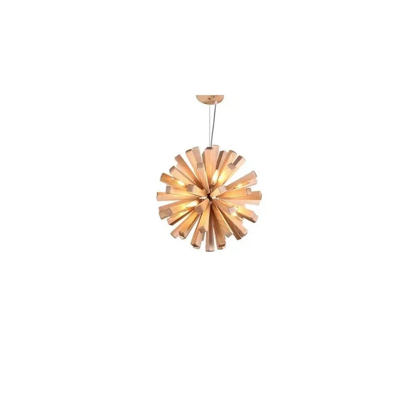 Dandelion | elegante houten hanglamp