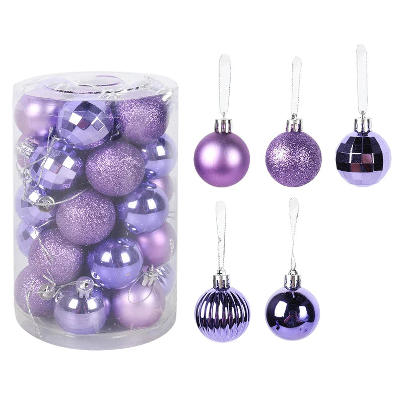 Levendige vakantie | kerstboom bal ornament set