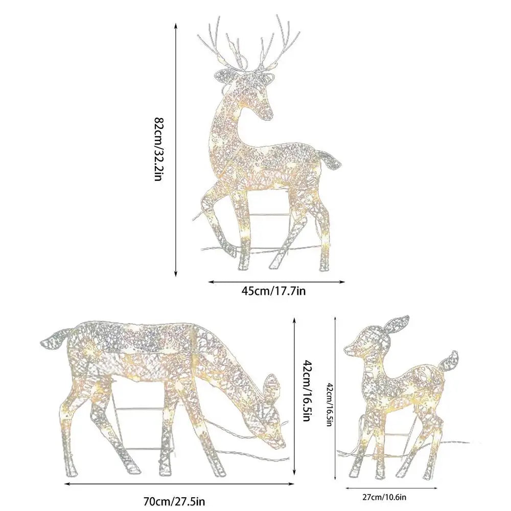 Glowingdeer | rendier kerstdecoratie