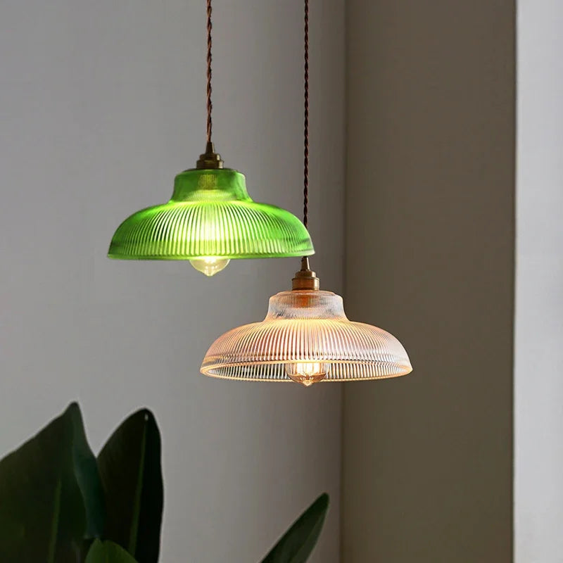 NostalgieGlow | retro glazen hanger voor tijdloze elegantie