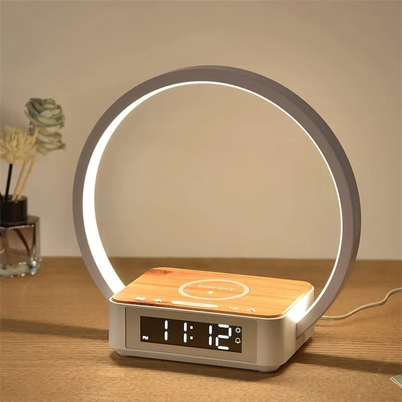 NachtkastjeLuxe | draadloos alarm rond licht
