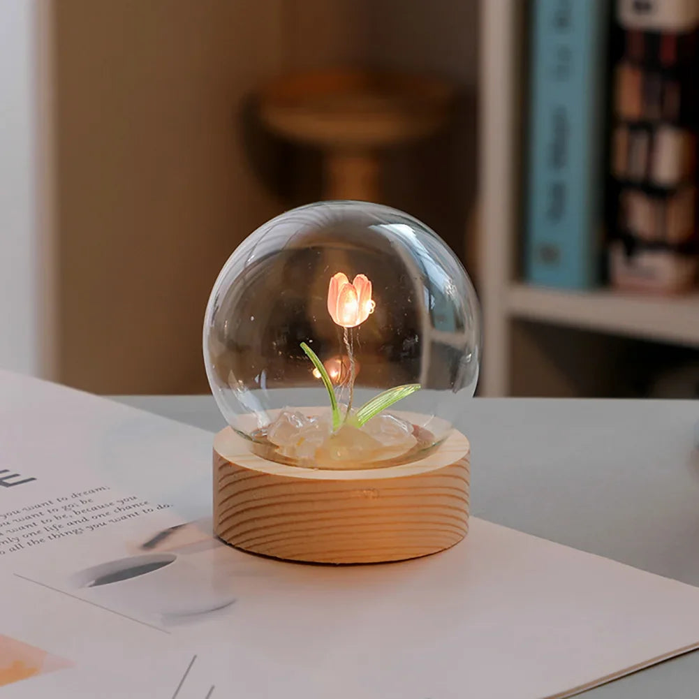 TulipGlow - tulp tafel bureaulamp