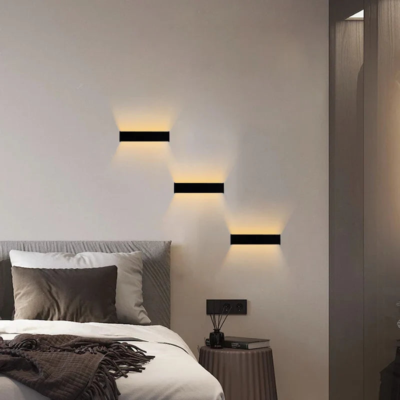 BotanicHalo - lange wandlamp
