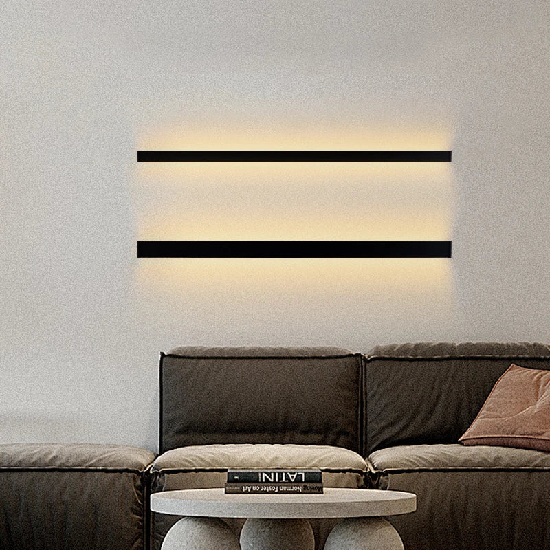 BotanicHalo - lange wandlamp