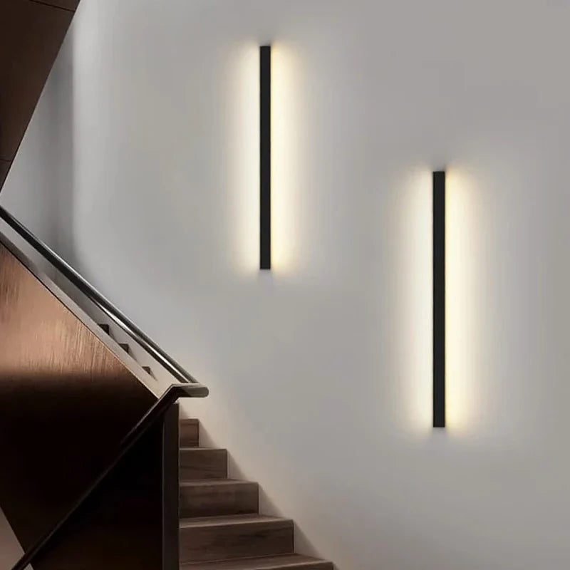 BotanicHalo - lange wandlamp