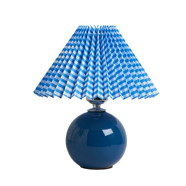Antique Pleated - vintage tafellamp met plooien