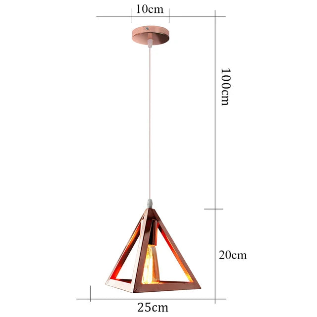 IronAge - IJzeren vintage hanglamp