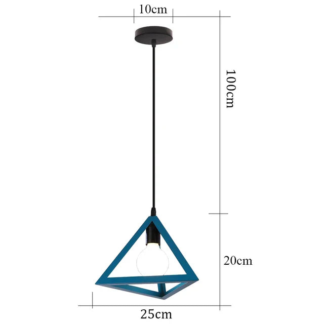 IronAge - IJzeren vintage hanglamp