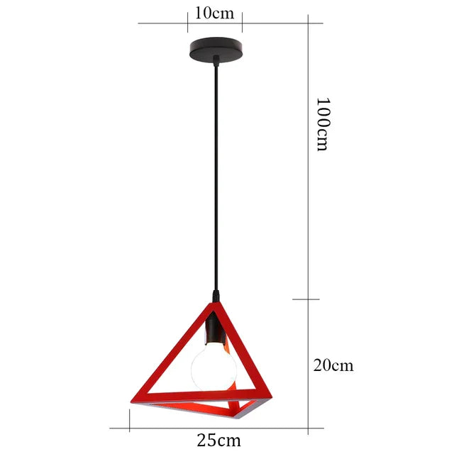 IronAge - IJzeren vintage hanglamp