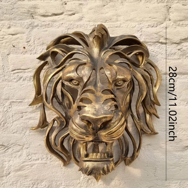 RegalRoar lion - wandsculptuur met leeuwenkop