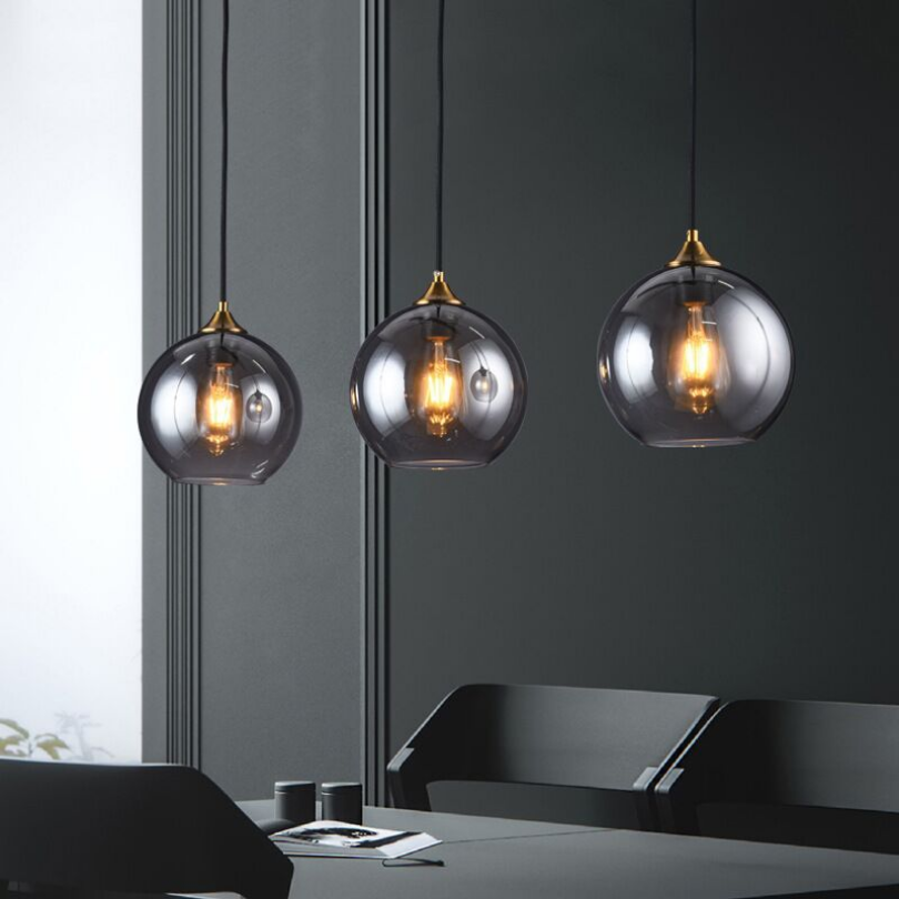 Radiantrain - moderne hanglamp met glazen bol