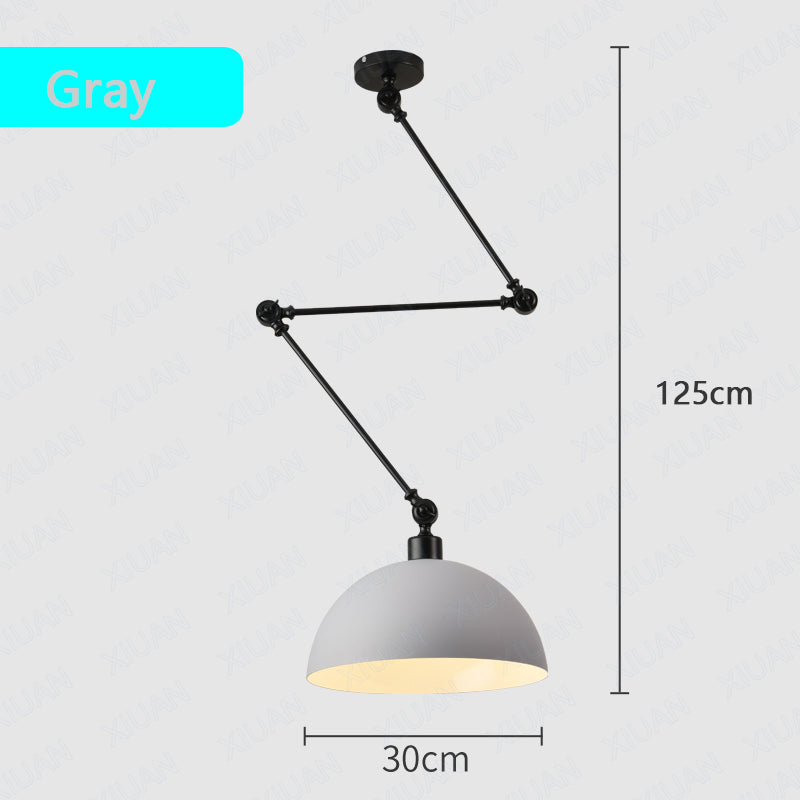 MidnightSun - lange arm hanglamp