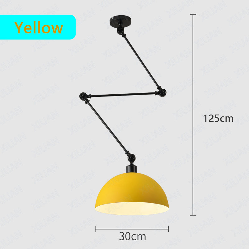 MidnightSun - lange arm hanglamp