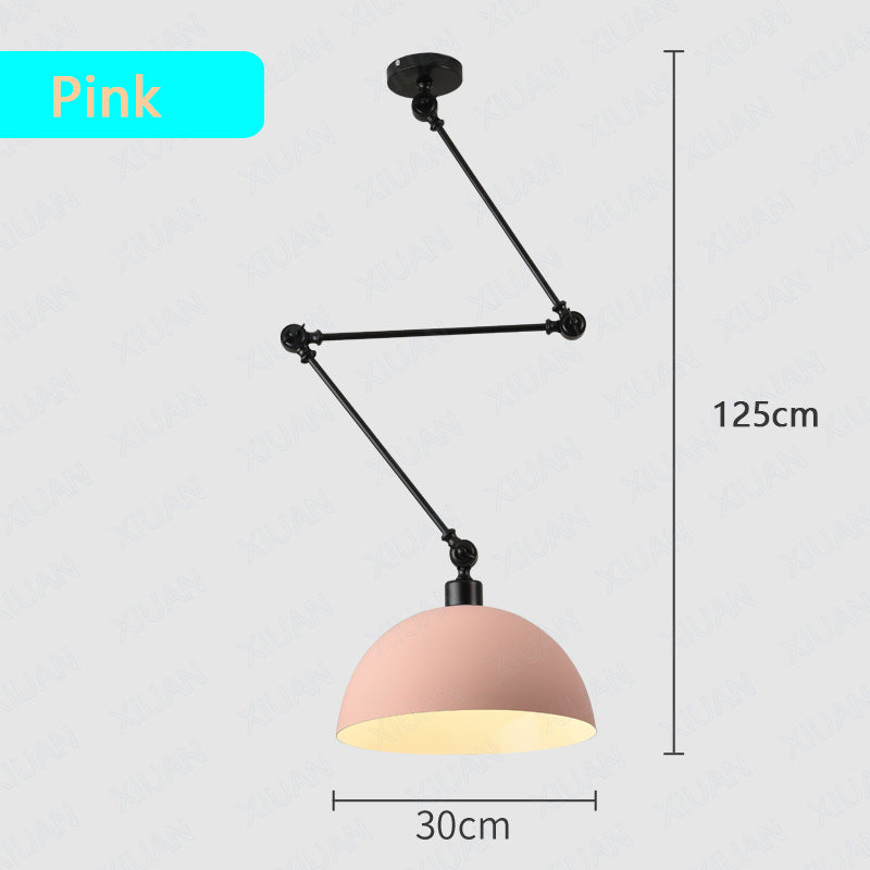 MidnightSun - lange arm hanglamp