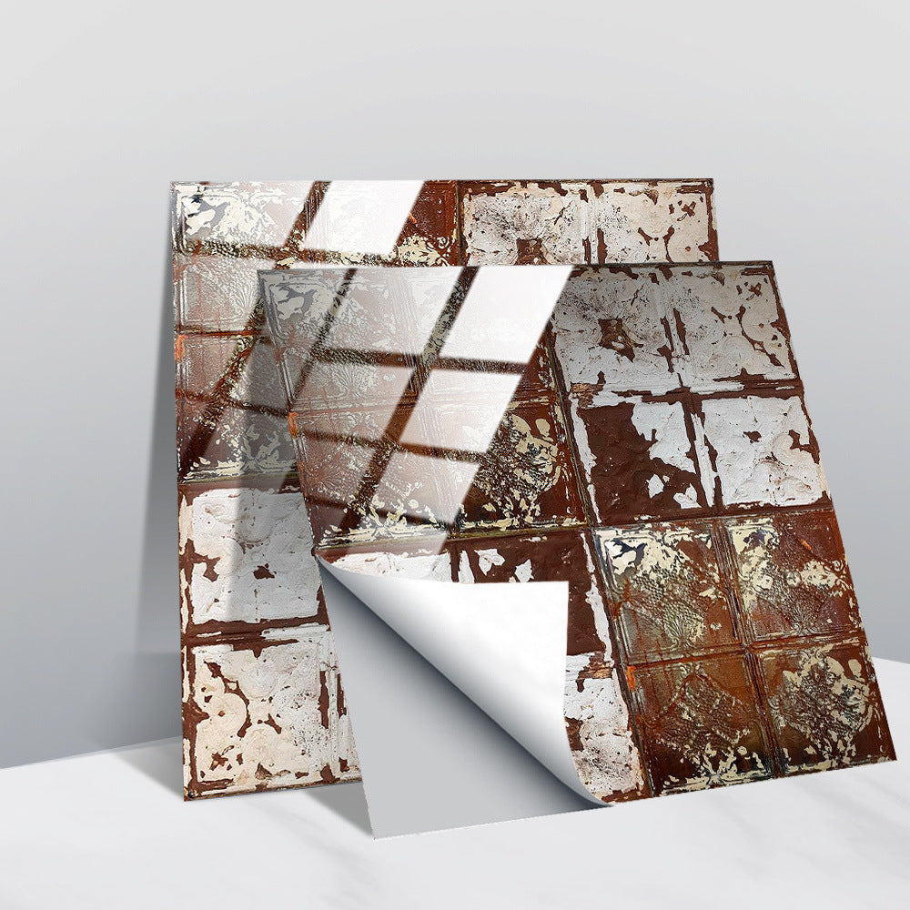 Metallic patroon behang