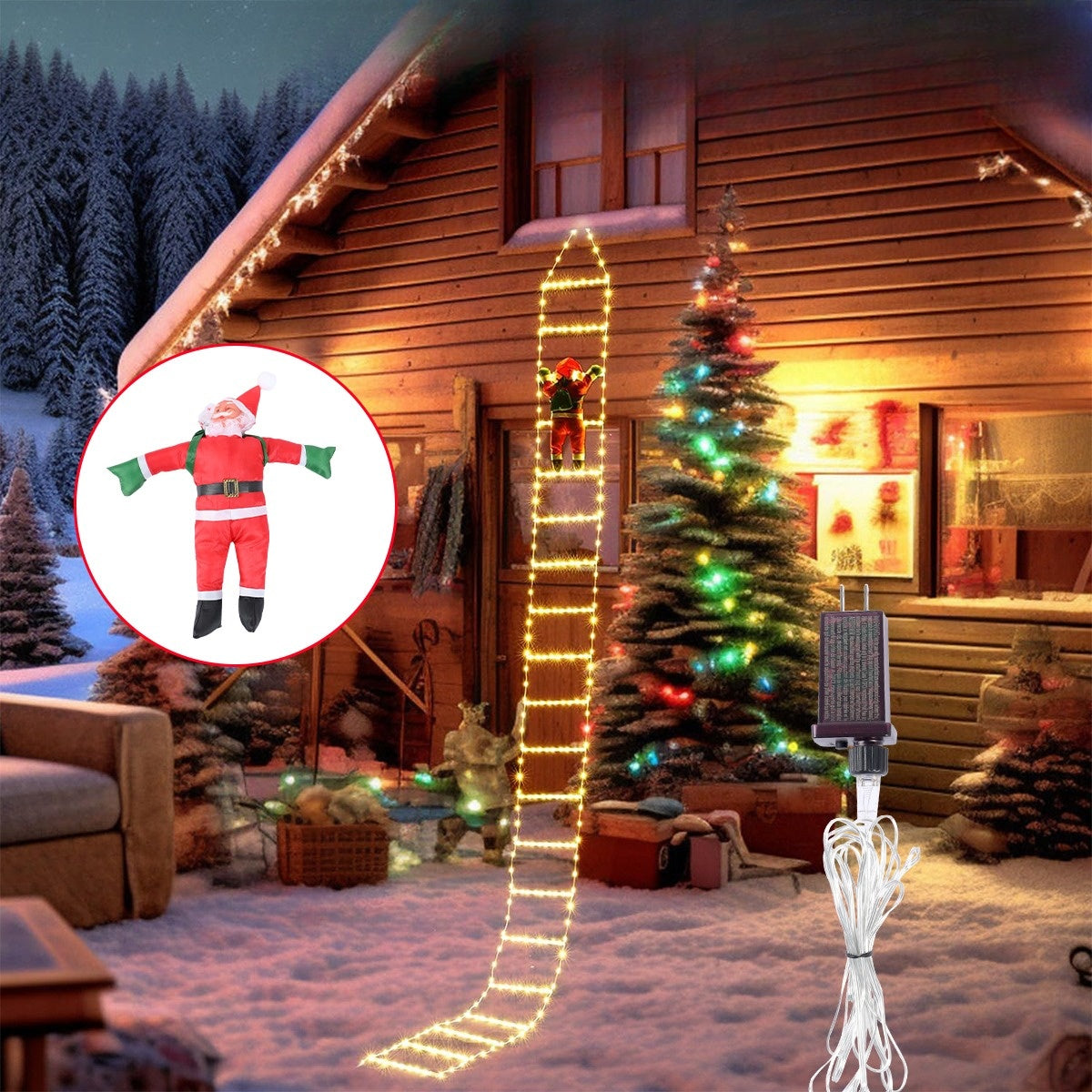 MerryStep | kerstman klimladder