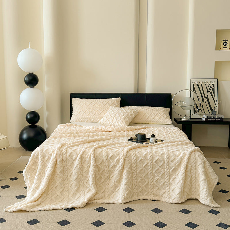 Coralcozy | koraal fleece deken