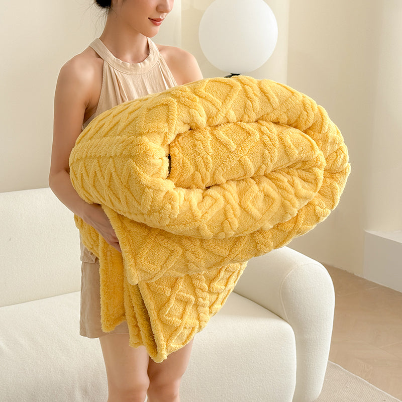Coralcozy | koraal fleece deken
